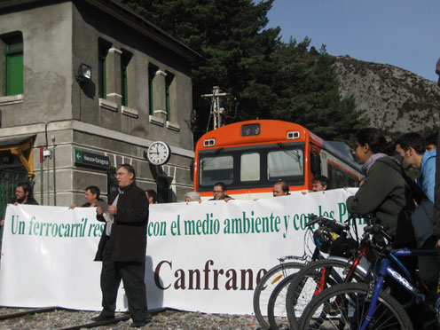 Por qué Francia y España no abren de nuevo el Ferrocarril Canfranc-Olorón