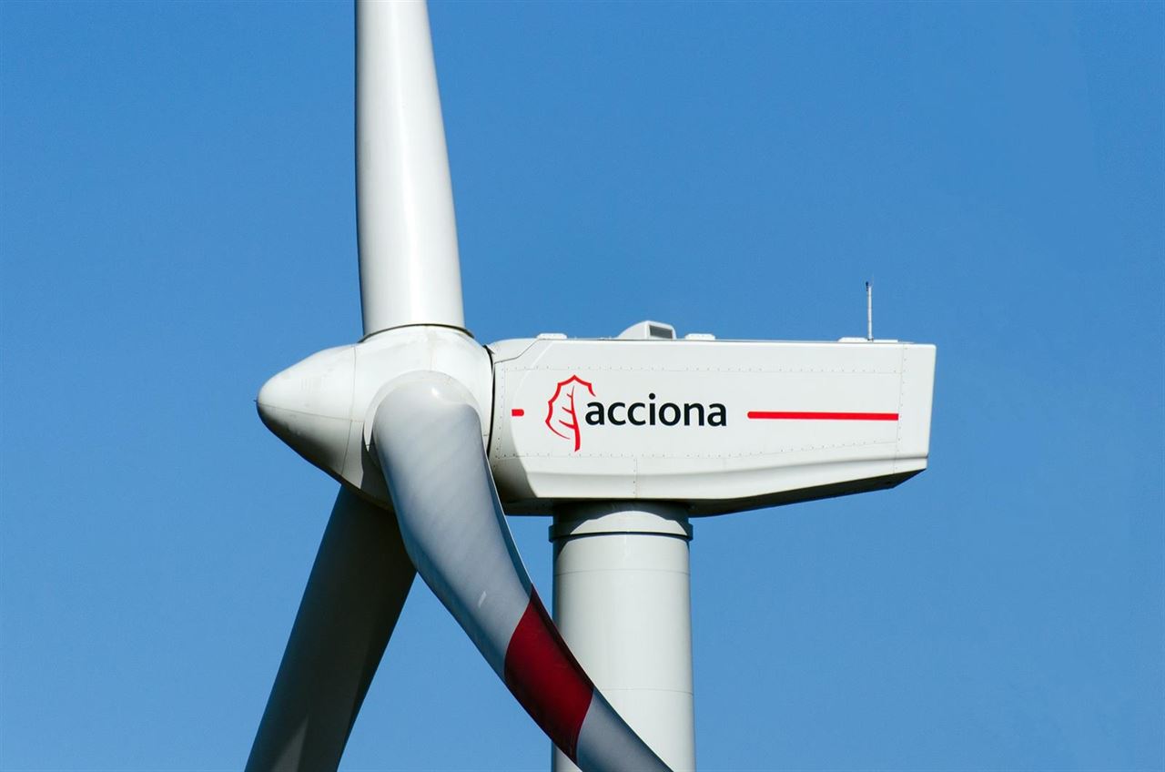 Acciona gana 166 millones por las energías renovables