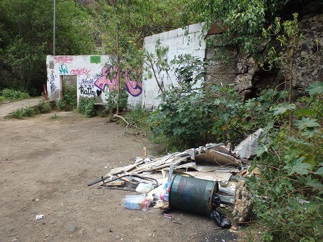 Vertidos de escombros