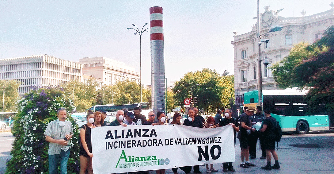 La Alianza “Incineradora de Valdemingómez No” reclama acabar con la incineración en Madrid