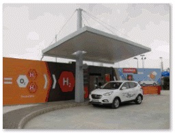 Abengoa finaliza la construcción de su segunda estación de servicio de hidrógeno