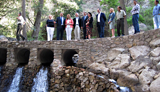 Restauran el camino del nacimiento del río Andarax en Almería