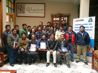 Especialistas en recursos hídricos de puno participan en taller del plan nacional de recursos