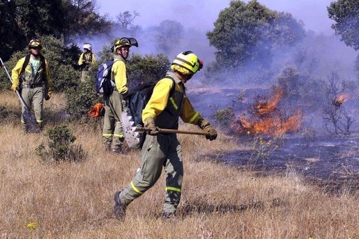 La Diputación de Soria aprueba el convenio con la Junta en materia de extinción de incendios tan solo para un año