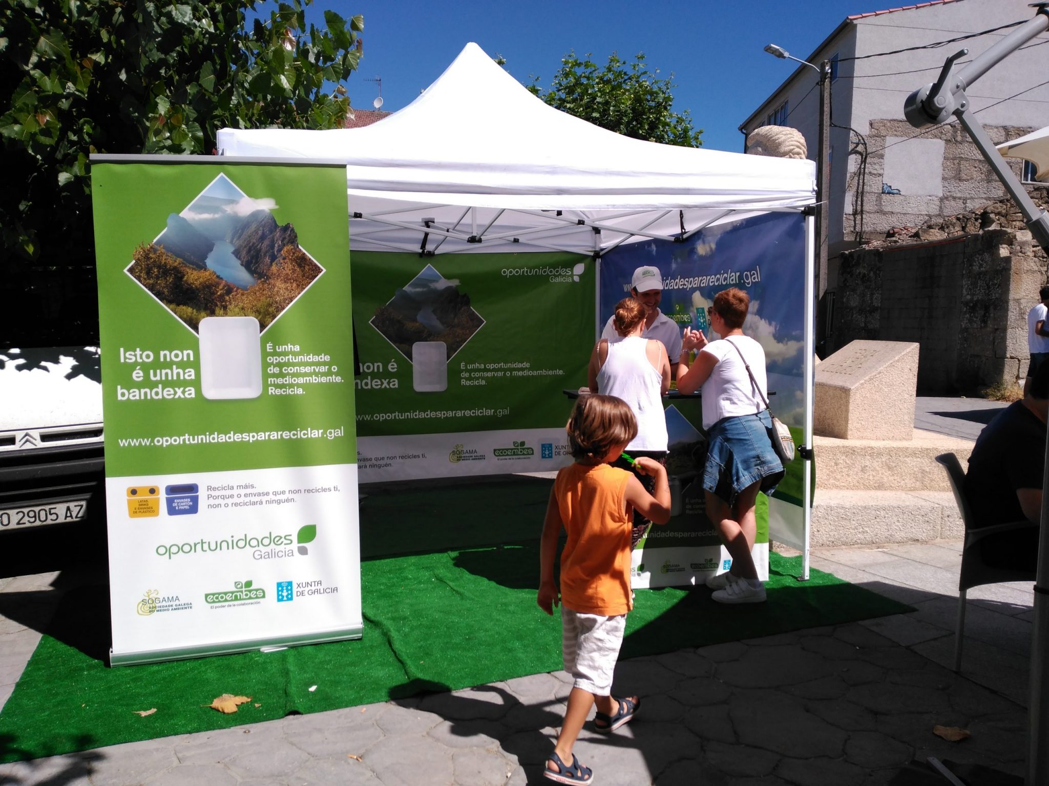 Lugo se apunta a la cultura del reciclaje