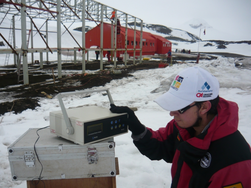 Sambito desarrolla estudios ambientales en la antártida