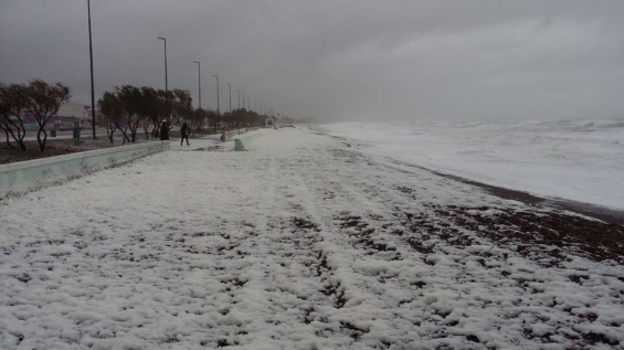 Argentina. La costa de Playa Unión