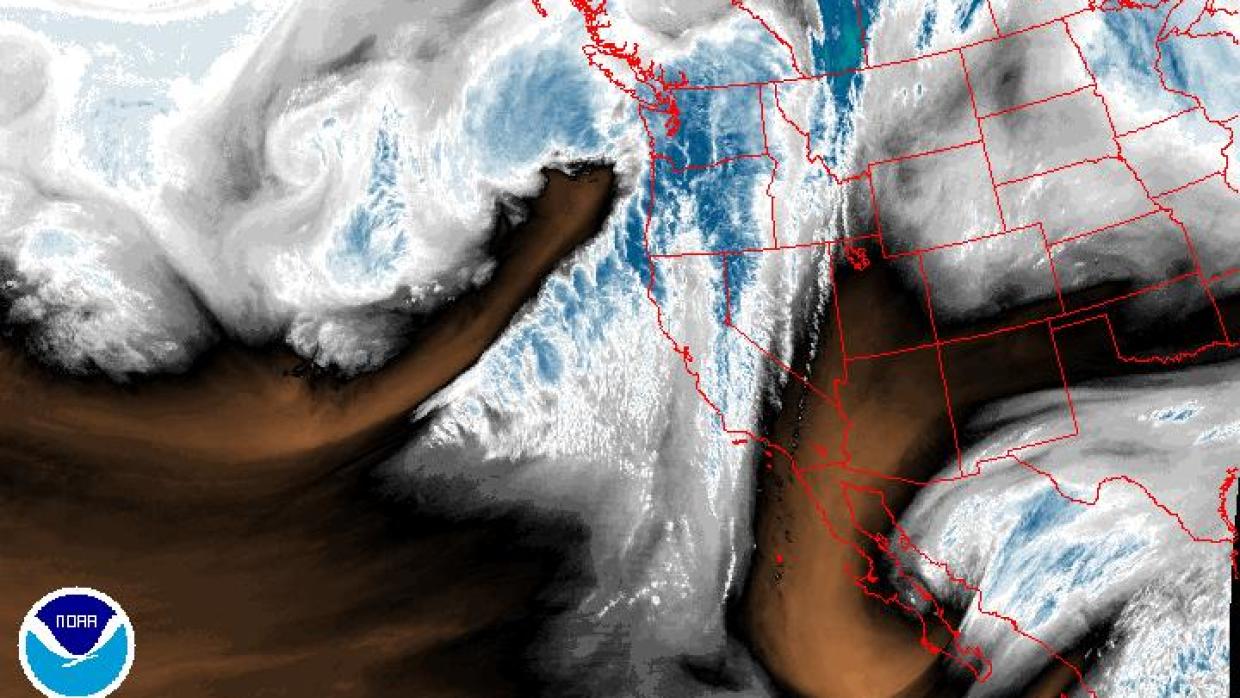 Estados Unidos. Lluvias brutales al sur de California este viernes