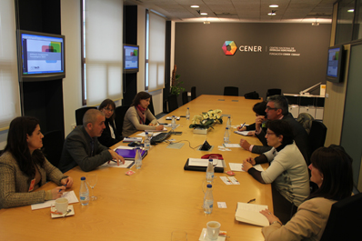 Visita de pirineos atlánticos a CENER para analizar posibles colaboraciones