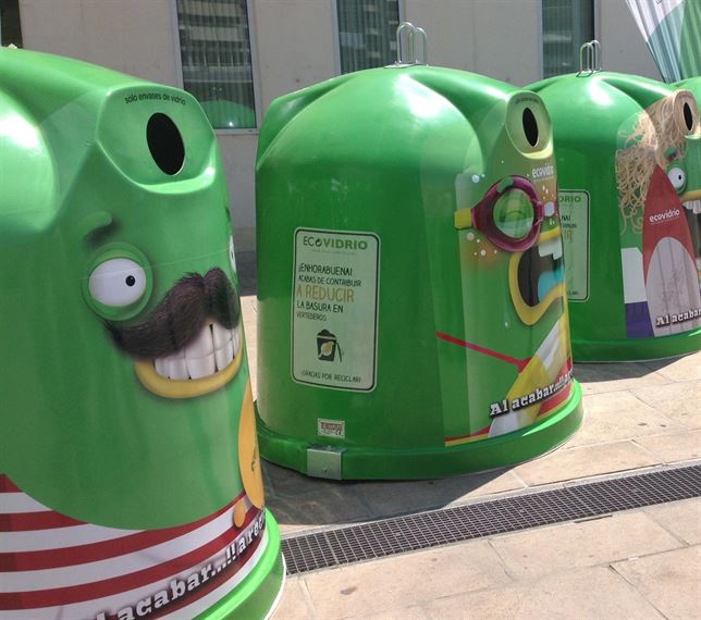 Sabías que la gran mayoría de envases de vidrio se recicla en verano