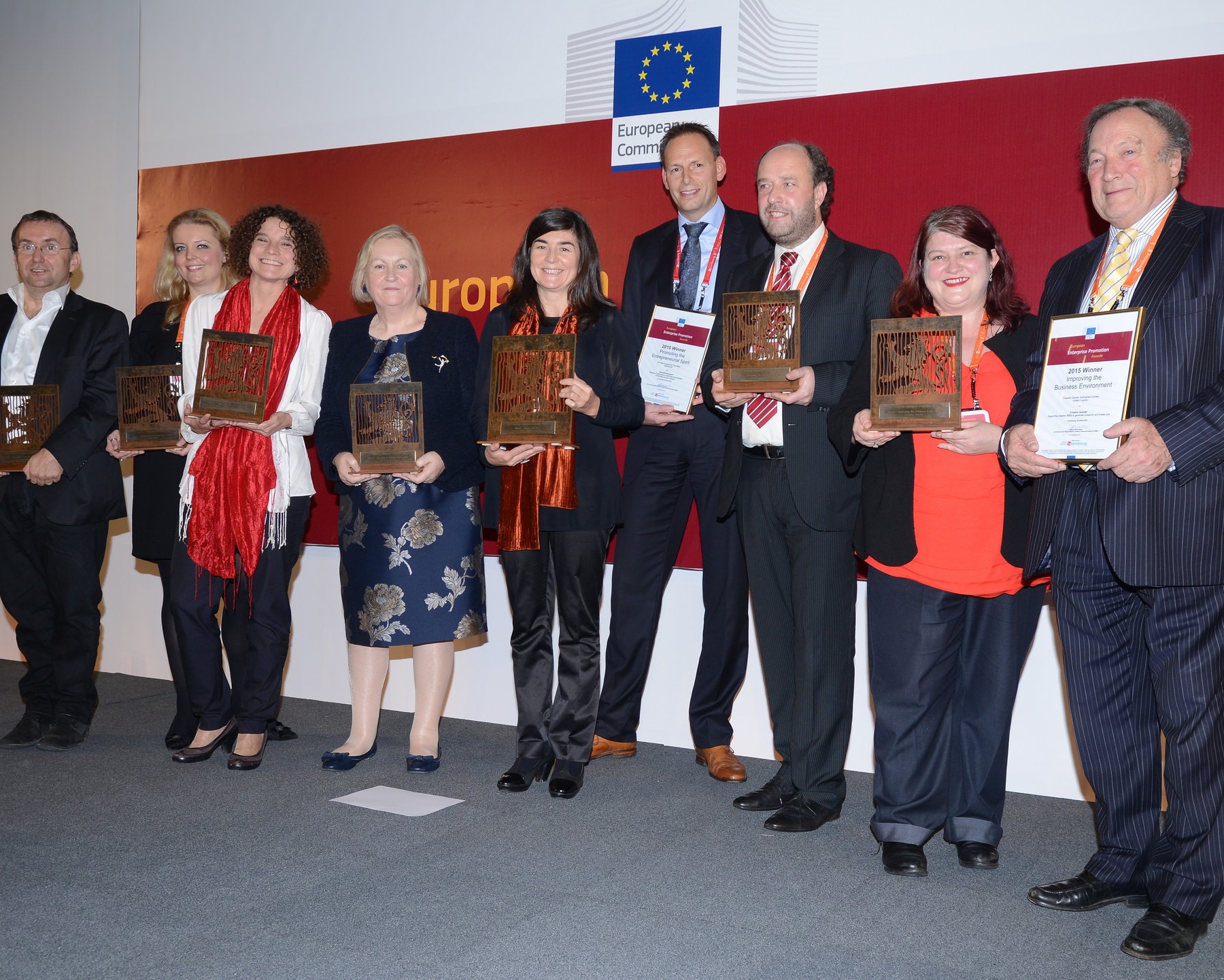 Premio Europeo a la Promoción Empresarial 2015 para la Red emprendeverde