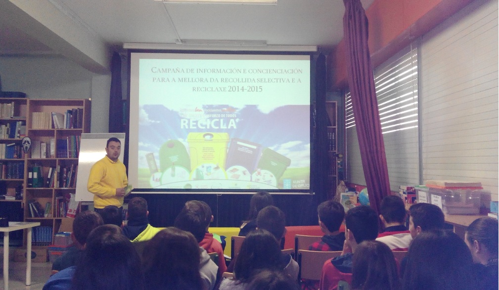 4.000 escolares gallegos recibirán este mes formación ambiental en la gestión sostenible de los residuos urbanos