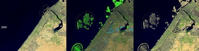 El planeta ha ganado más de 170.000 kilómetros de tierra firme en tres decadas