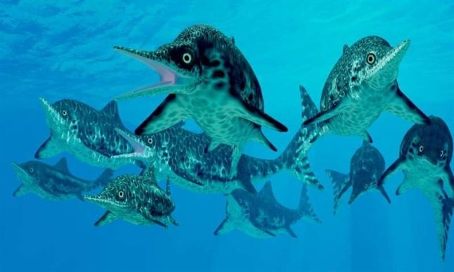 Los reptiles colonizaron el océano a una velocidad record