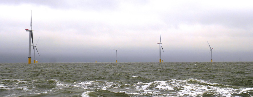 Parques eólicos marinos (offshore) con tecnología aeroespacial