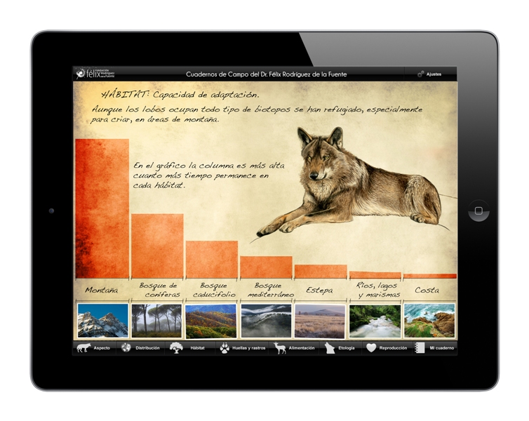 El Cuaderno del Lobo de Félix Rodríguez de la Fuente