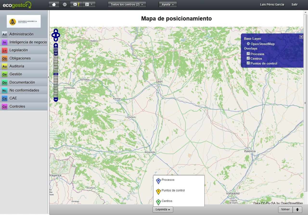Nueva herramienta de GEOPOSICIONAMIENTO ya disponible en Ecogestor.