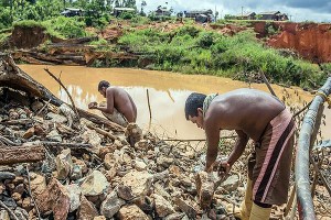 El impacto ambiental causado por la minería ilegal en el sur de Venezuela