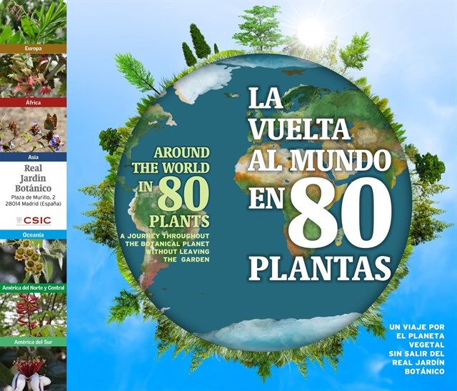 El Real Jardín Botánico estrena el itinerario La vuelta al mundo en 80 plantas para celebrar el Día del Libro