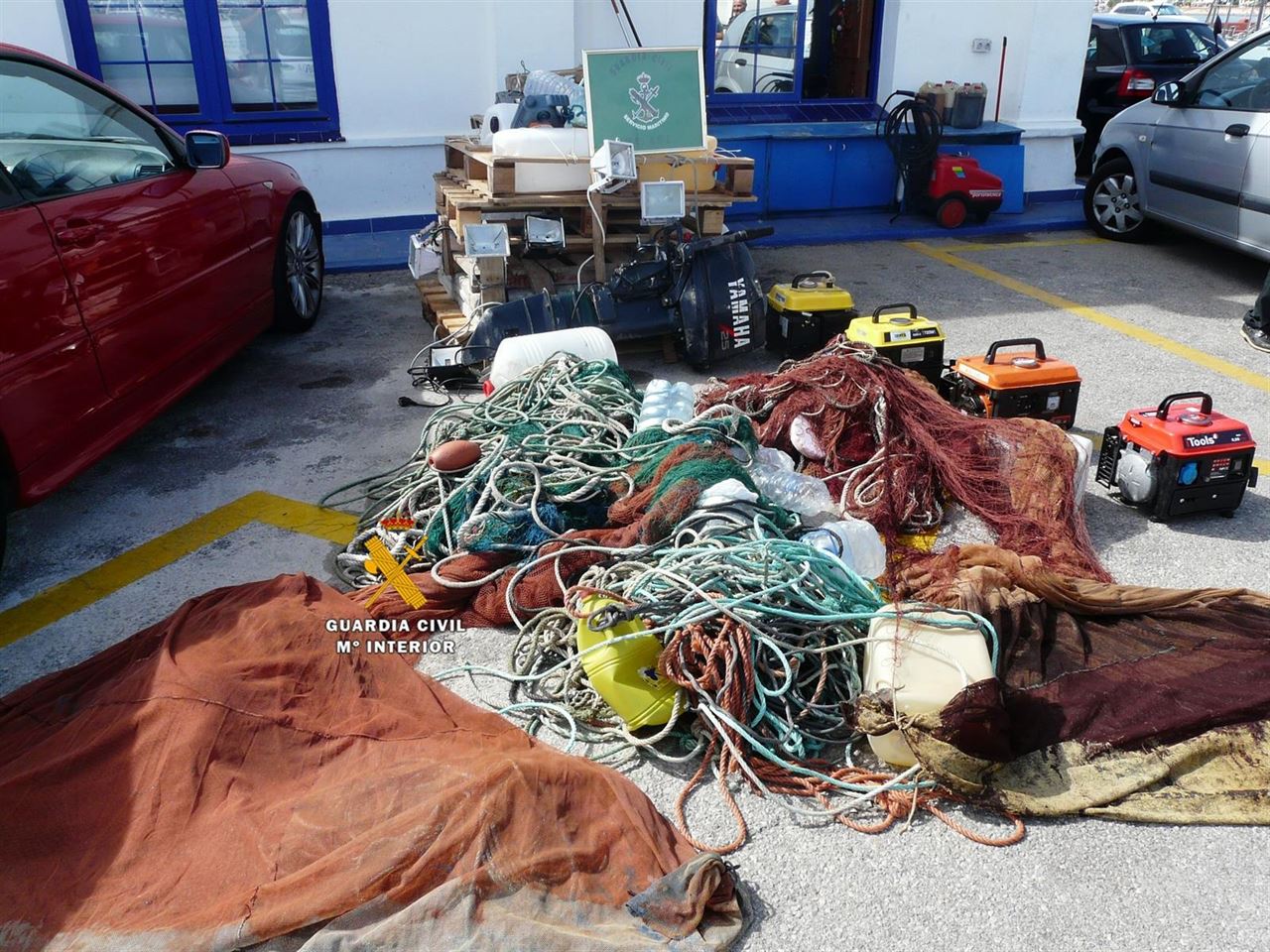 Operación contra la pesca de ‘pezqueñines’ en el puerto de Málaga