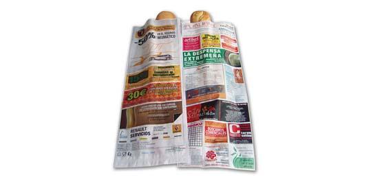 142 millones de bolsas de plástico ‘menos’ con un envase de papel publicitario