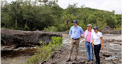 Minambiente le apuesta al ecoturismo en Caño Cristales