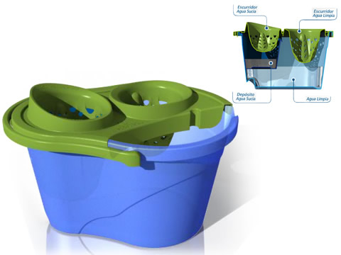 Eco Cubo de fregar Ecofrego