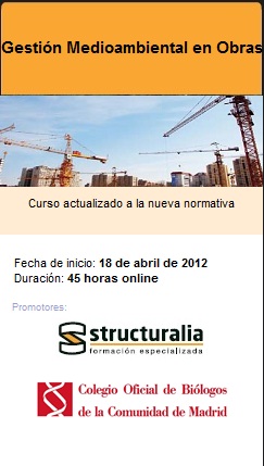 Gestión Medioambiental en Obras