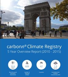 La plataforma de cambio climático carbonn Climate Registry incluye en su último informe a los municipios vascos "Compact of Mayors"