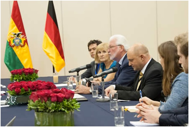 Bolivia y Alemania preparan Memorando del tren transoceánico