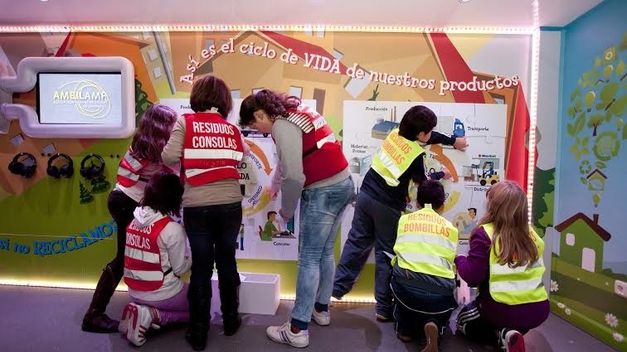 Alumnos de La Rioja aprenden a reciclar RAEEs con Escuela de Reciclaje