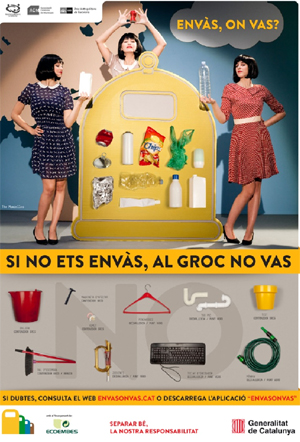 Nueva campaña de fomento de la recogida selectiva en Cataluña: Separar bien