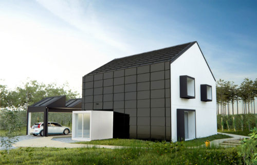 Familia sueca reduce un 64% sus emisiones viviendo en una casa ecológica y usando un coche eléctrico