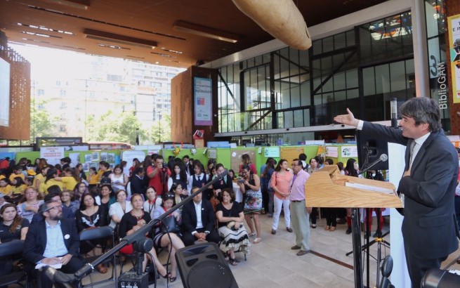 Éxito en la fiesta de la educación ambiental que reunió a más de 1.500 estudiantes de colegios y liceos de la Región Metropolitana