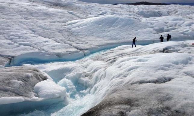 Dónde acaba el agua del deshielo de Groenlandia
