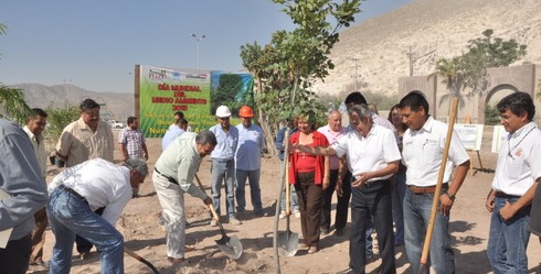 Inicia reforestación del Bosque Urbano