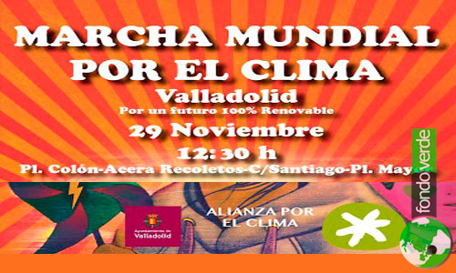 Marcha Mundial por el Clima desde Valladolid