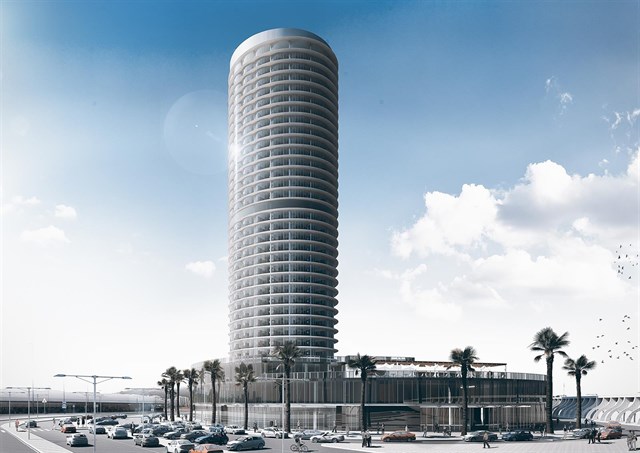El proyecto del futuro hotel del puerto de Málaga supera estándares planteados para 2030 por el Marco del Clima y Energía