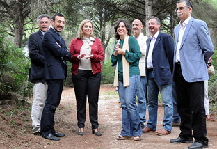 Apuesta por el Parque de Las Cañadas como un espacio emblemático para el ocio de naturaleza en la Bahía de Cádiz