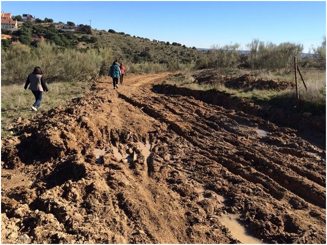 Salvajes ‘destrozos’ en el Parque del Guadarrama