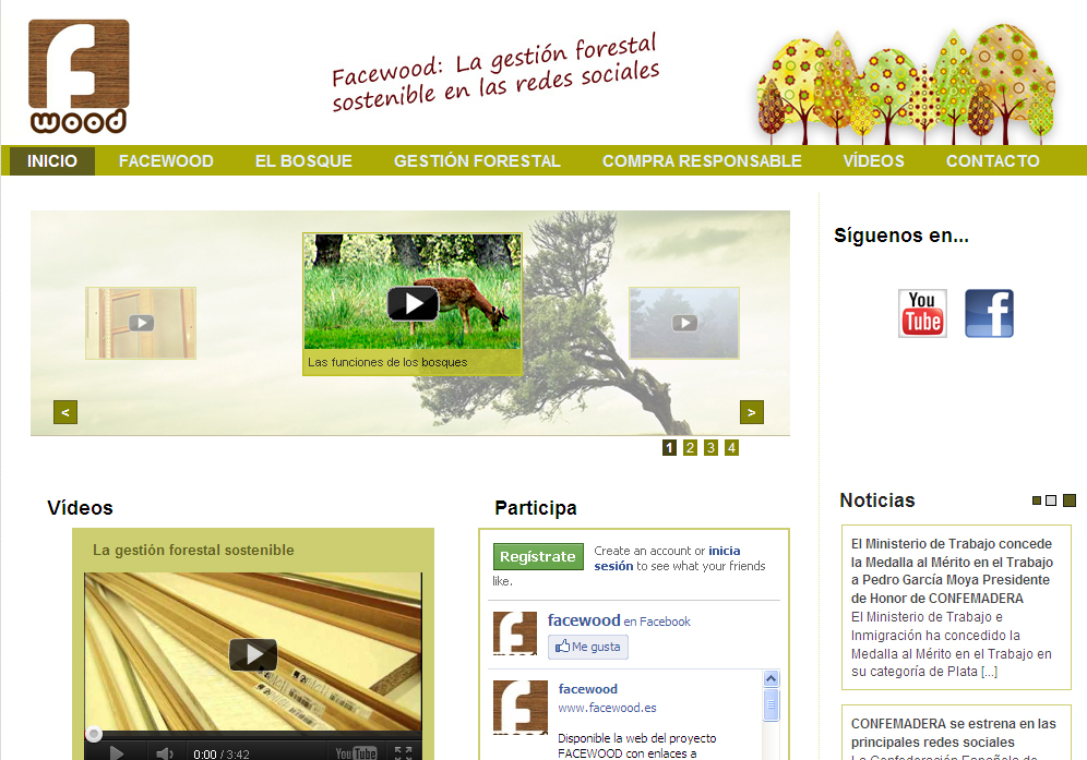 Facewood: La gestión forestal sostenible en las redes sociales de la mano de confermadera