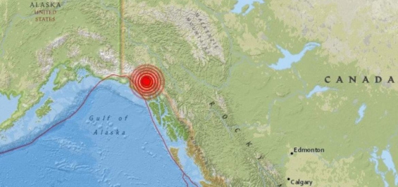 Un sismo de 6.2º sacudió la frontera entre Canadá y Estados Unidos