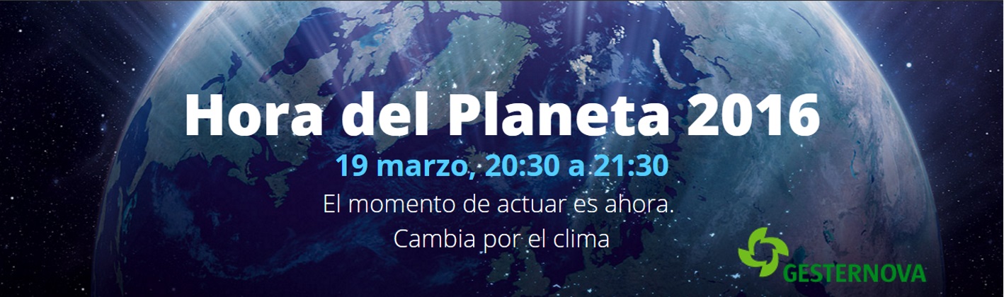 Gesternova y la 10ª edición de la ‘Hora del Planeta’ (Vea VIDEO)