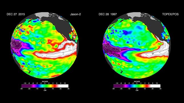 El Niño 2015 ‘revoluciona’ el clima del planeta
