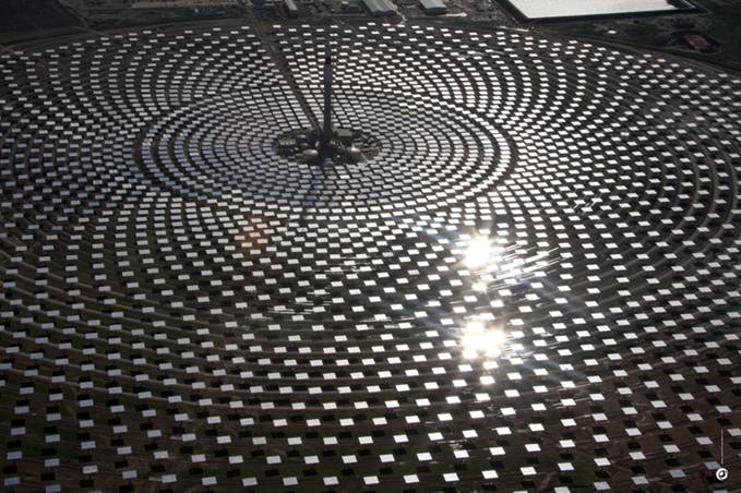 Una delegación china visita Gemasolar