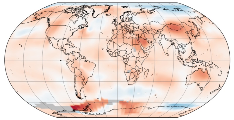 Mes pasado fue el julio más caliente en 137 años
