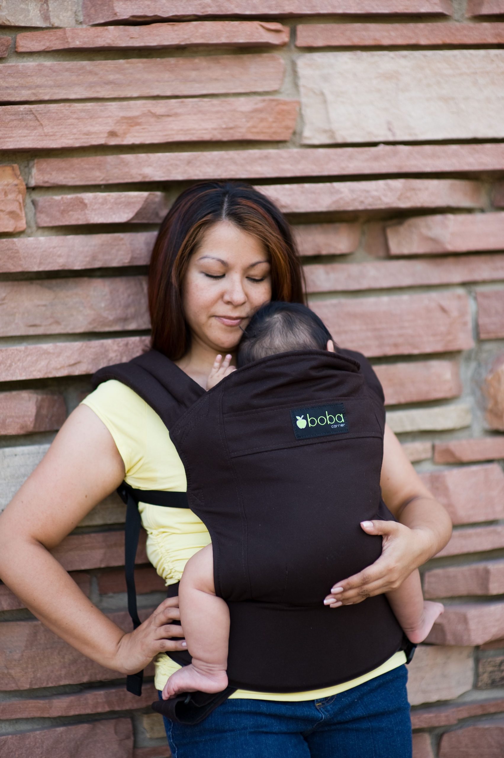 Mochila Portabebé de Algodón Orgánico Boba Baby Carrier - Modelo Wallnut