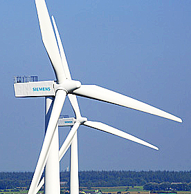 La energía eólica contribuye a ahorrar agua