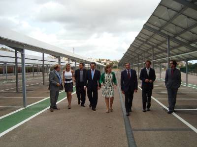 Inauguran la instalación de placas solares en San José