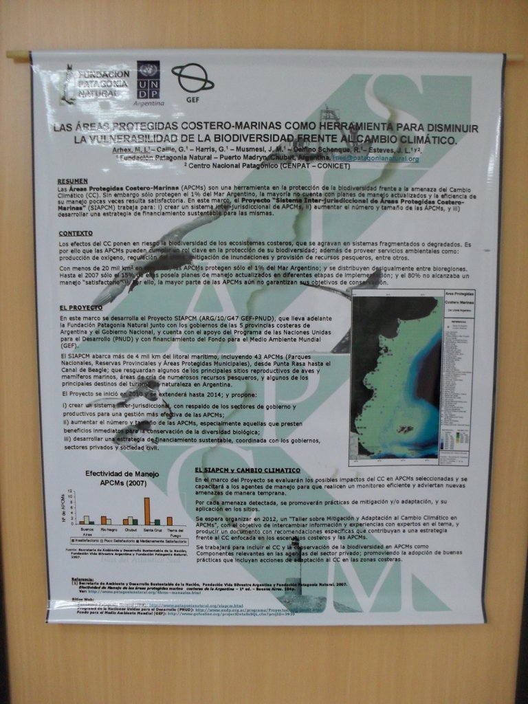 La Fundación Patagonia Natural participó del III Congreso Internacional sobre Cambio Climático y Desarrollo Sustentable